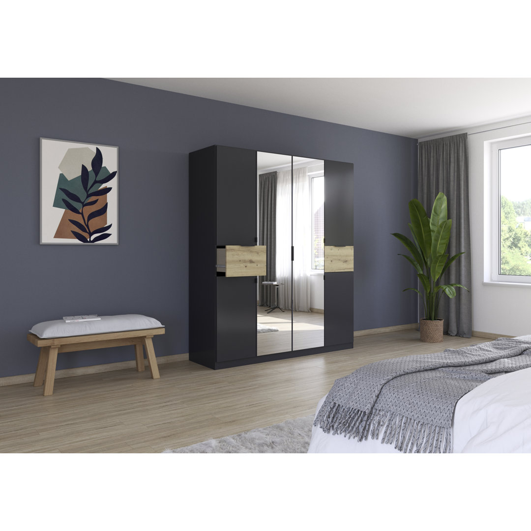 Tivareo  6 Hinged Door Wardrobe available in many colour combinations 2 Drawer INCL. Delivery and Assembly