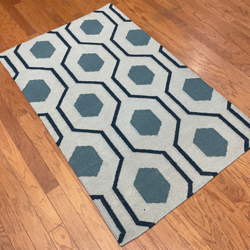 Kilim tissé à la main à plat