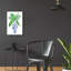 «Elegant Chinoiserie 1 White» par Farida Zaman, art mural en verre acrylique-733363256