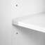 Meuble-lavabo de 36 po blanc antique avec lavabo en céramique, espace de rangement spacieux, attrait rustique et sensation de bon fonctionnement avec des compartiments spacieux, style rétro, processus d'assemblage simple-923084861-923084849