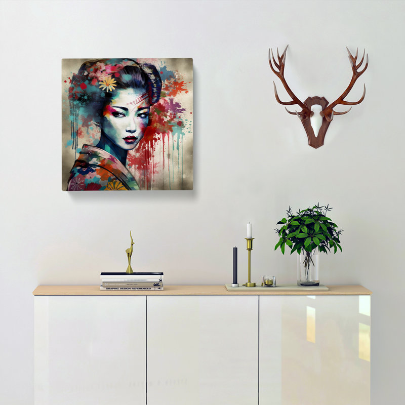 Geisha Abstract No.4 - No Frame Print
