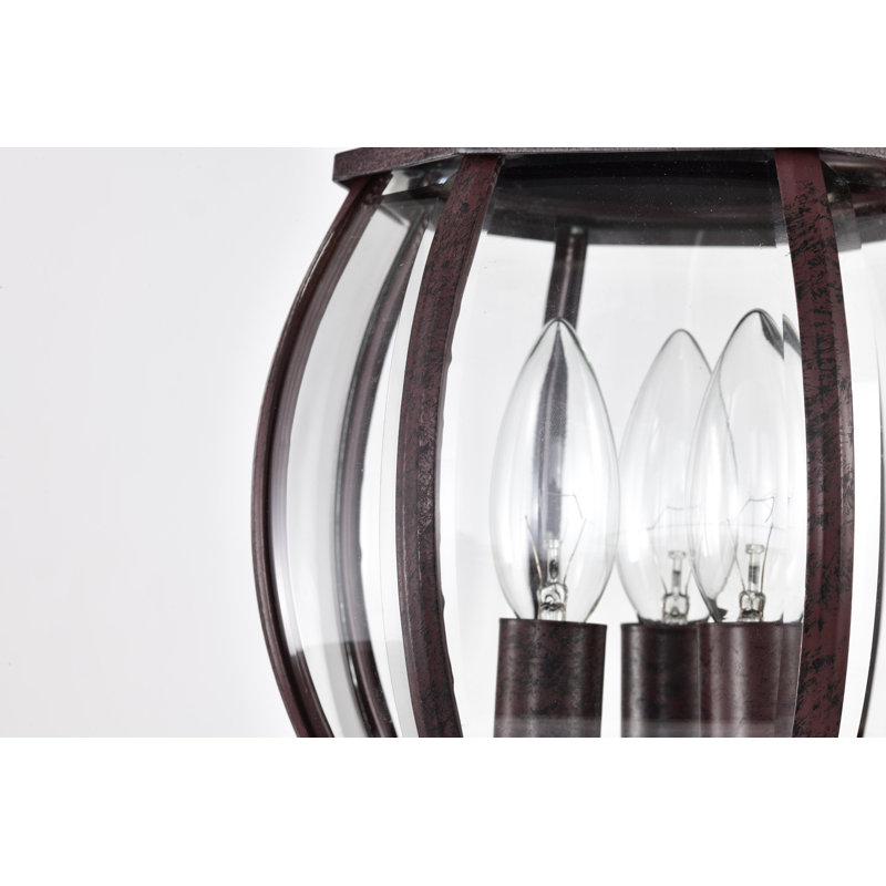 Beveled Lantern Head, Old Bronze