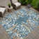 Machine Washable Indoor/Outdoor Bourkelands ACN2334 Floral Rug
