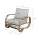 Romare Rattan Conversation Patio Chair with Cushions