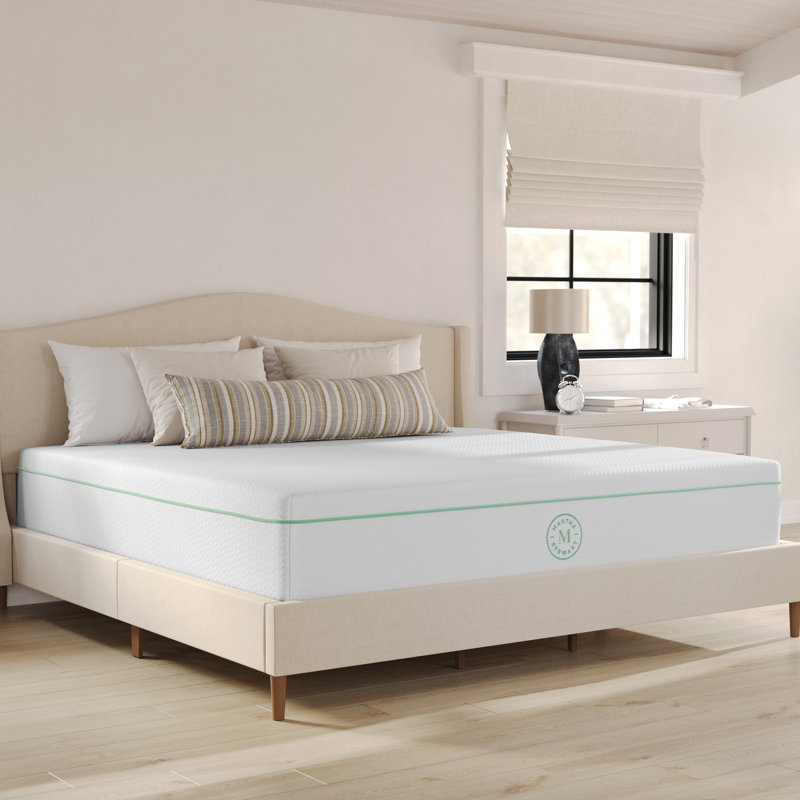 Martha Stewart SleepComplete Premium Medium-Firm Dual-Action Cooling Memory Foam Mattress In A Box, King