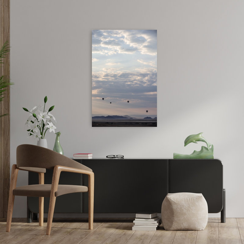 Art contemporain, paysage paisible, paisible et serein, H 36 po x l 24 po