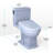 WASHLET 1.28 GPF S7 Auto Flush Elongated Floor Mounted Two-Piece Toilet (Seat Included)