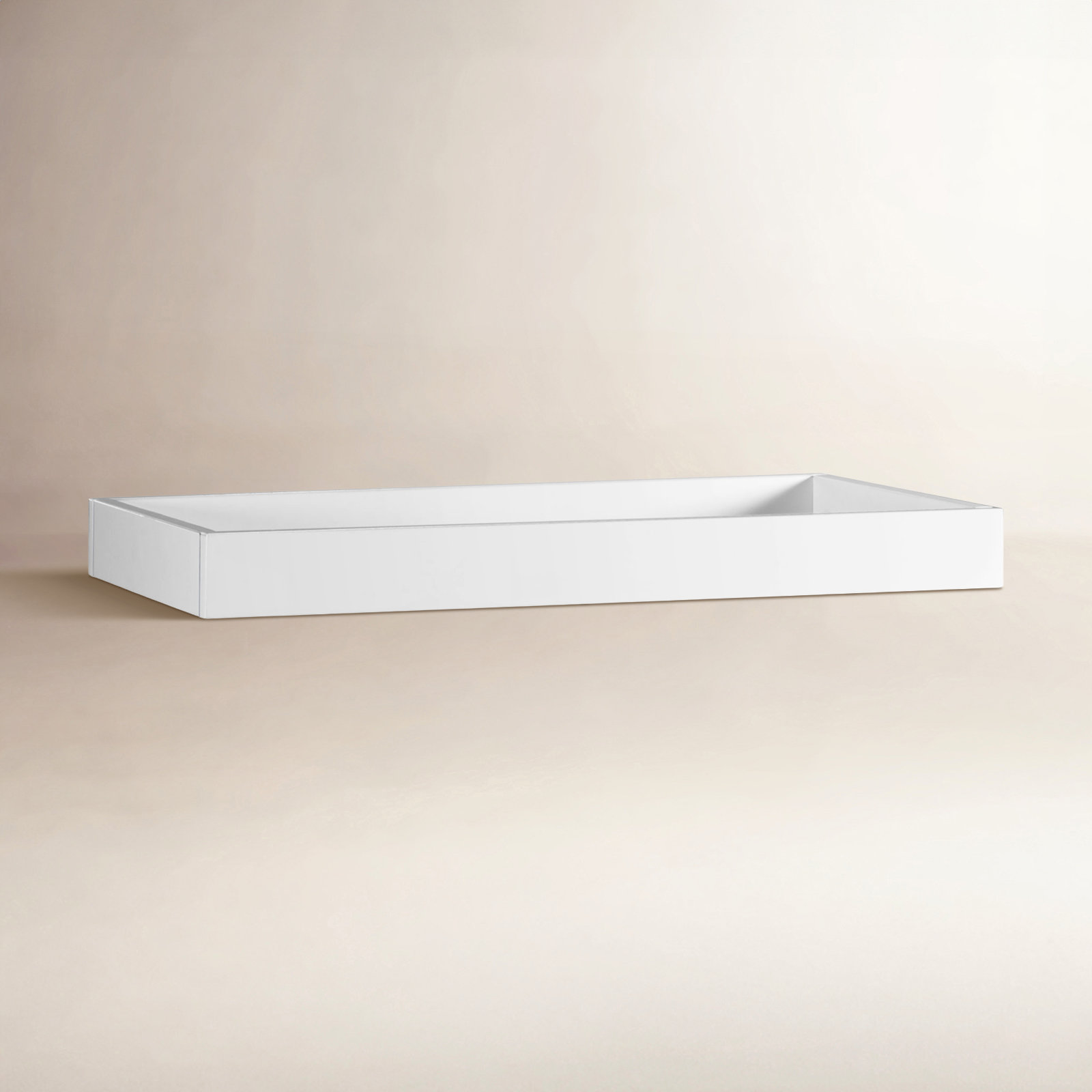 Universal Changing Table Topper, White