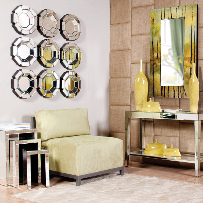 Maui 44'' Glass Console Table
