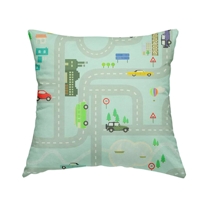 Bickley Geometric Rectangular Throw Cushion