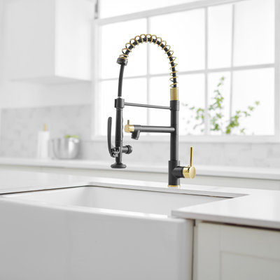 GAWEZA Pull Down Kitchen Faucet