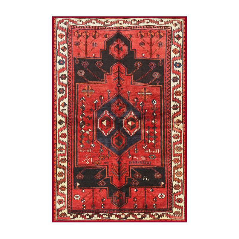 Tapis rouge à motif sud-ouest, Rectangle 7 pi x 10 pi