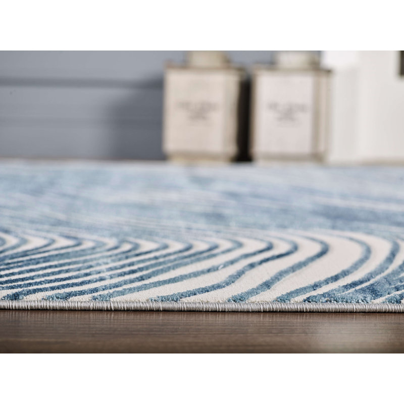 Dipesh Abstract Indoor Rug, Rectangle 6' x 9'