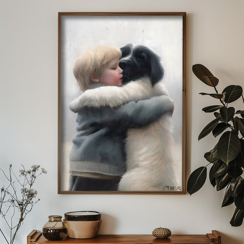 Elegant Decorative Framed MDF Painting, 13.8 x 18.5 x 0.1 inches | 100% MDF with 3 mm Thickness, 100% Pine Wood Frame | UV Printed Artwork for Stylish Home Decor, Perfect for Living Room or Office
