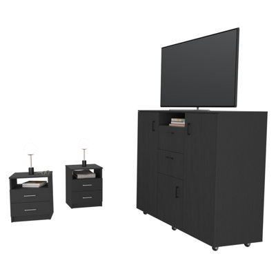 Gwana 3 Piece Bedroom Set