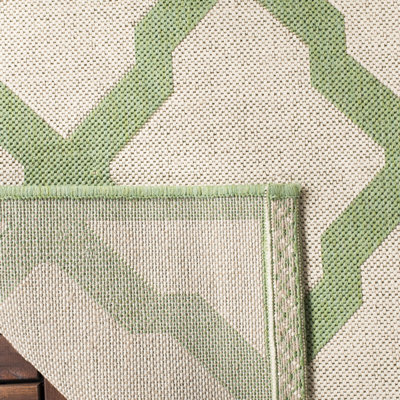 Barrister Geometric Hand Woven Indoor / Outdoor Area Rug
