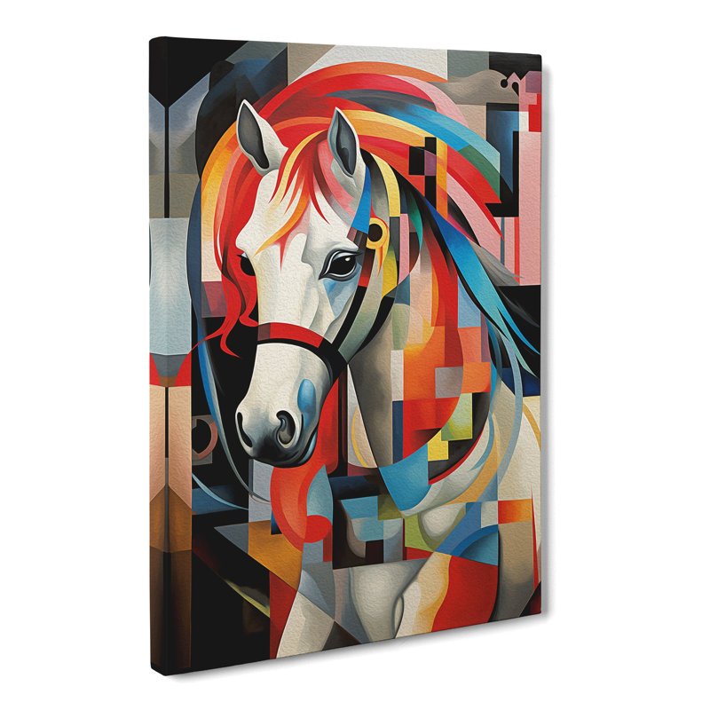 Pony Constructivism - No Frame Print, 50cm H x 35cm W x 3cm D
