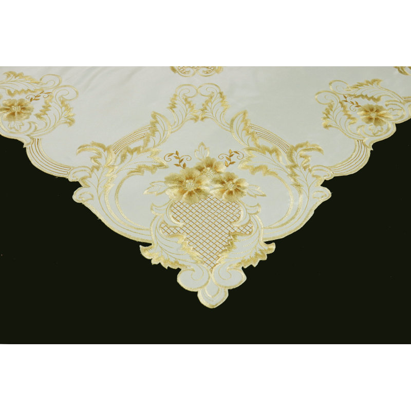 Mccready Floral Square Table Topper