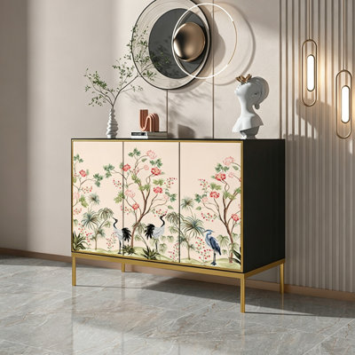 Chinese Style Solid Wood Storage Cabinet