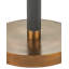 Lampe sur pied noire Gavin