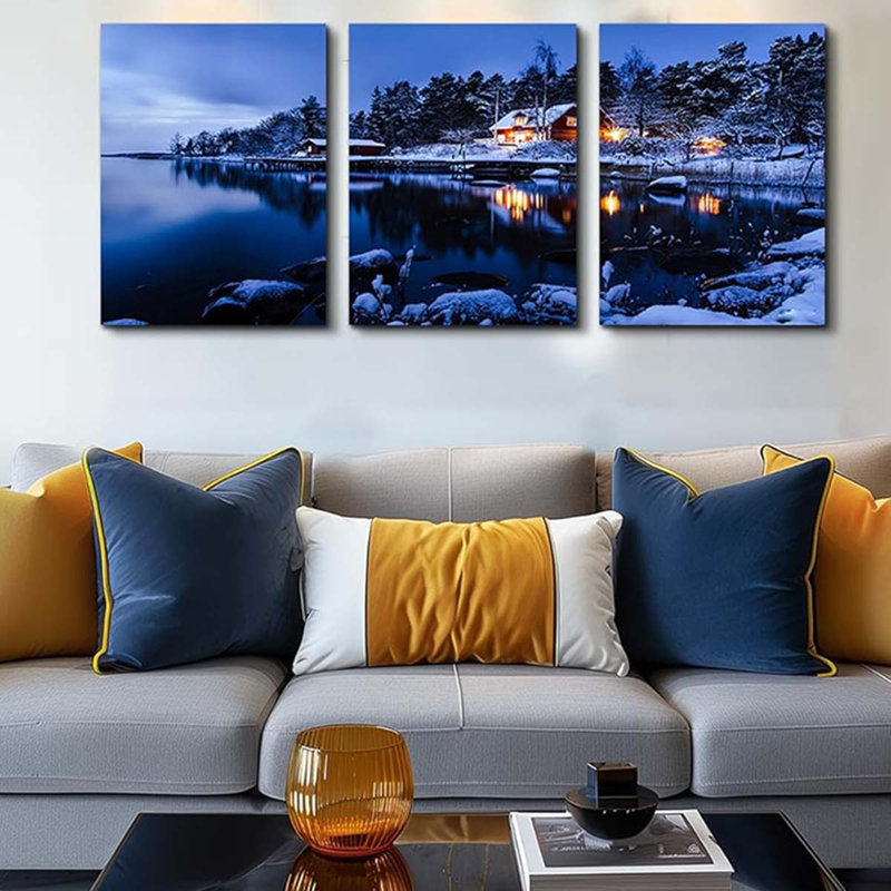3 Piece Wrapped Canvas Print