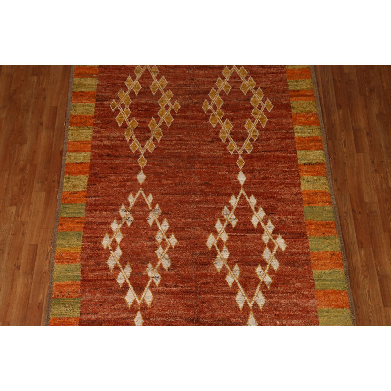 One-of-a-Kind 5'8'' X 7'11'' New Age Wool Area Rug in