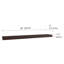 Obi Teak Floating Shelf-1136372921