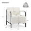 Fauteuil rembourré en velours côtelé Stolle-522972960