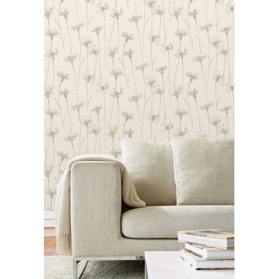Rouleau de papier peint L 33 pi x l 20,5 po Akiah