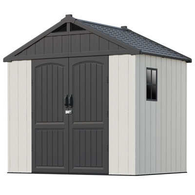 8 Ft. W X 6 Ft. D Resin Storage Shed