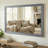Morgan Wood Framed with Safety Backing Ideal for Bathroom / Vanity Mirror-946909717-946890696