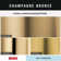 Tetra 18 in. Towel Bar Bath Hardware Accessory in Champagne Bronze