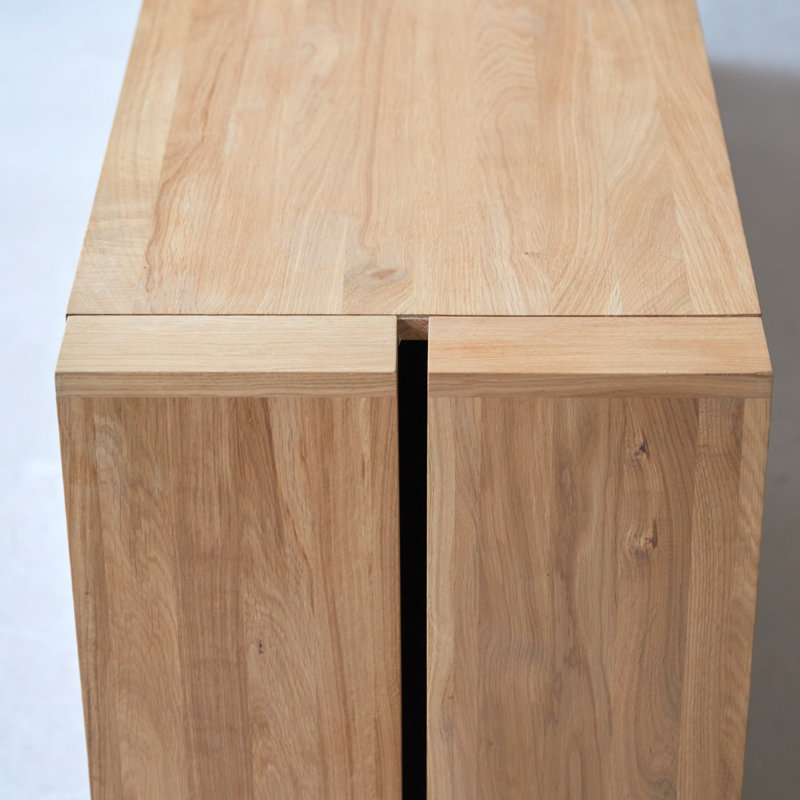 Eden 82.68'' W Solid Wood Sideboard