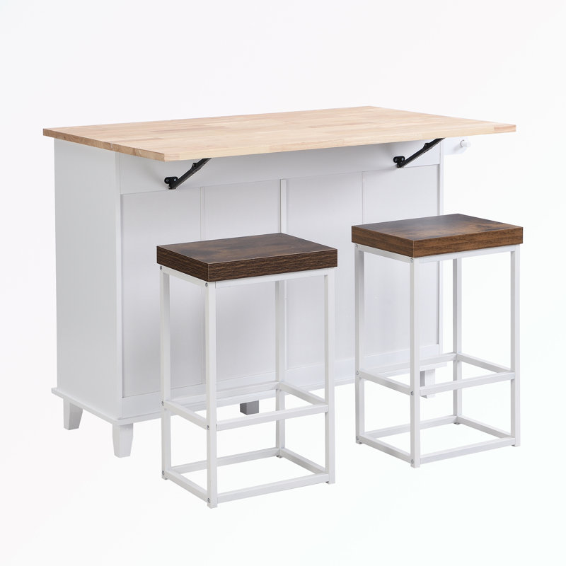 Ensemble bar, Blanc