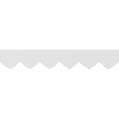 8"H x 5/8"P x 48"L Hearst Architectural Grade PVC Running Trim