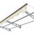 Window Awnings Door Entrance Canopy, Aluminum Alloy Bracket, 0.137 Inch Thick Crystal Solid Polycarbonate Sheet With Valance-112604607
