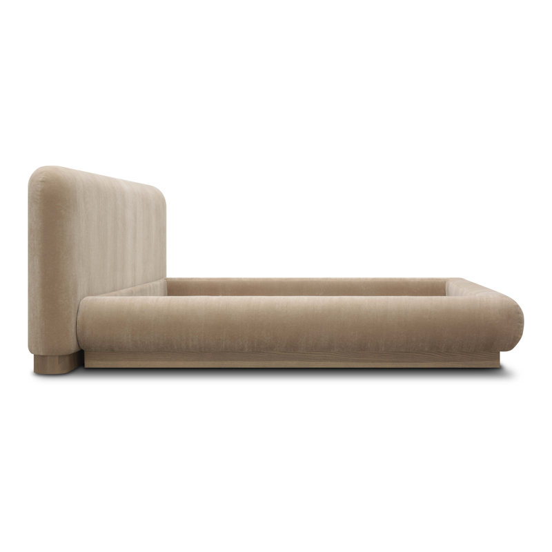 Tempo Leather Bed, King