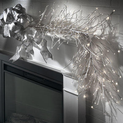 48" LED Birch Garland