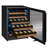 51 Bottle Single Zone Right Hinge Black Wine Refrigerator-120767829