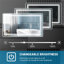 LED Bathroom Mirror 36" X 28" Front And Backlight (Includes Mirror Only)-908325991