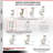 Kingpinle Caster Set Service Caster
