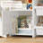 44.3" W X 39.4" H Kids Bookshelf, Book display Cabinet