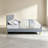 Queen Size Grey Platform Bed Frame