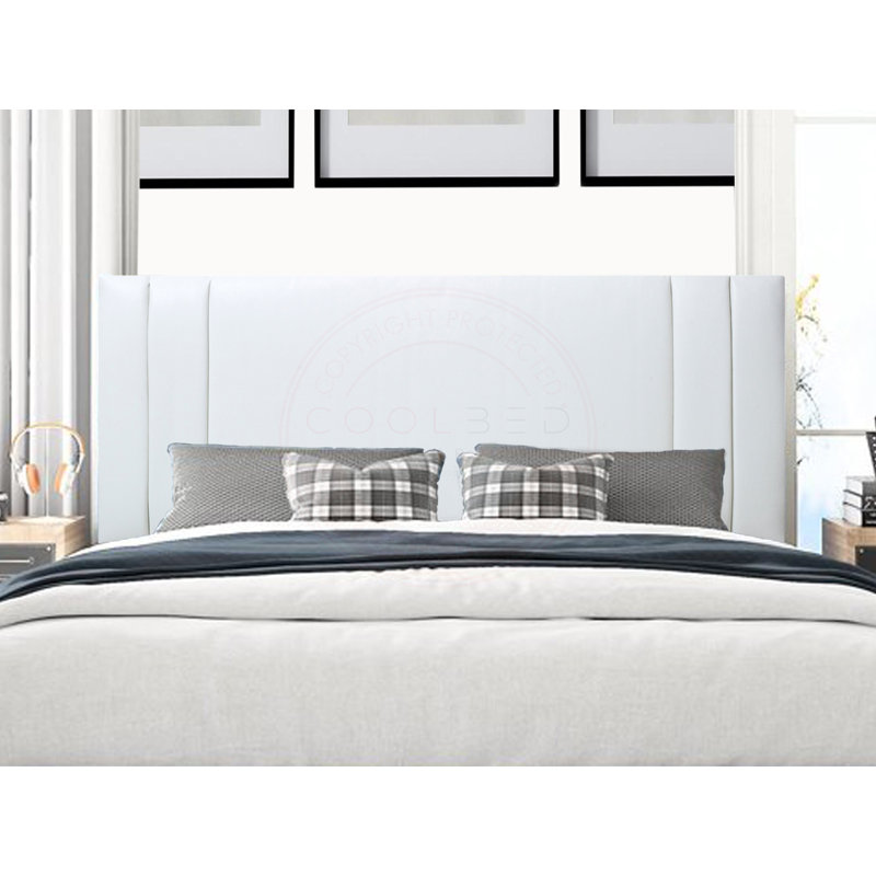 Ghazl Upholstered Headboard, Small Single (2'6), Cream