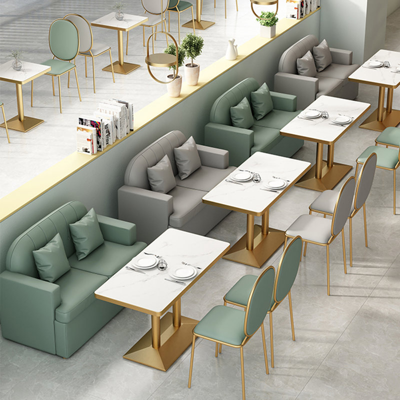 Banc de rangement Modern, Vert clair