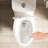 Comfortable Toilet With 17" Seat, 1.1/1.6 Dual Flush, Rimless Sanitary Basin, Quiet Gloss White 006 For Bathroom One Piece Hygienic Ceramic Silent
