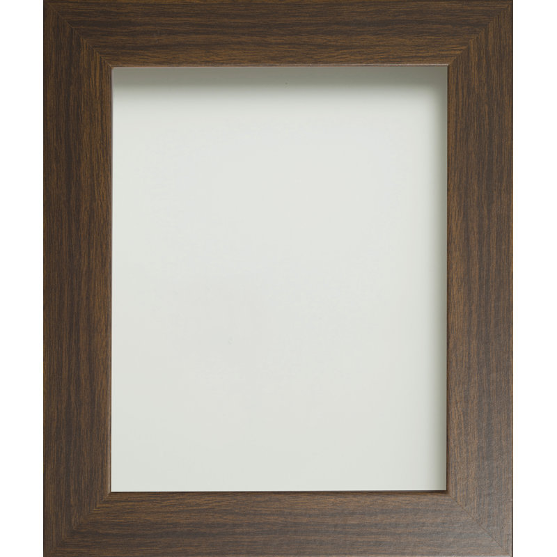 Matte Picture Frame, 8" x 8", Brown
