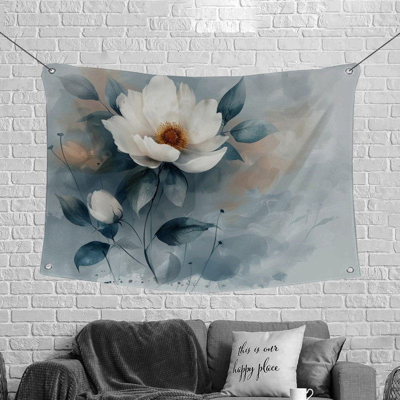 Microfiber Fabric Tapestry, 68" H x 80" W