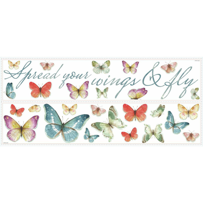 Text & Numbers Non-Wall Damaging Wall Decal