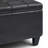 Harrison 36"W Upholstered Vegan Leather Transitional Square Lift-Top Ottoman with Hidden Storage-1296947193